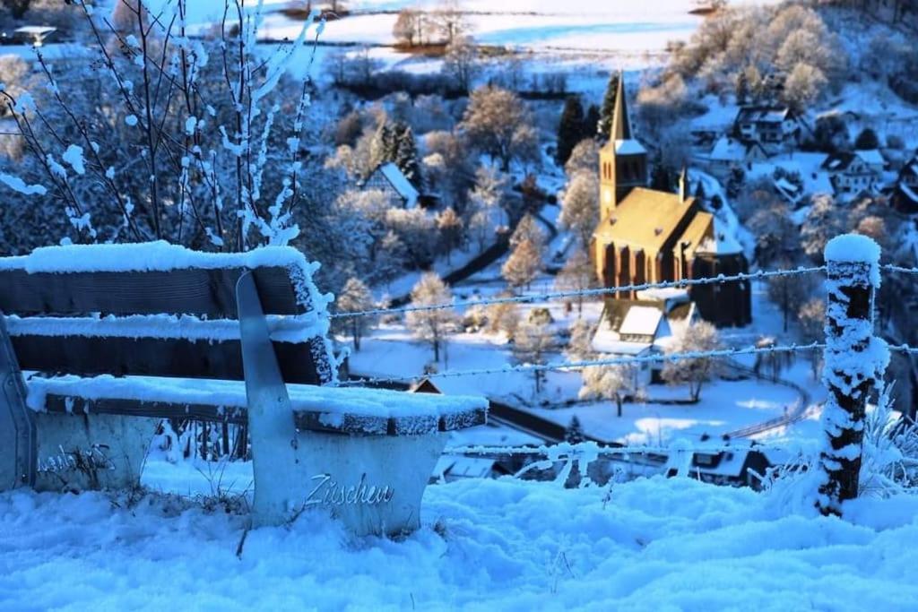Ferienwohnung Bergblick Winterberg Kültér fotó